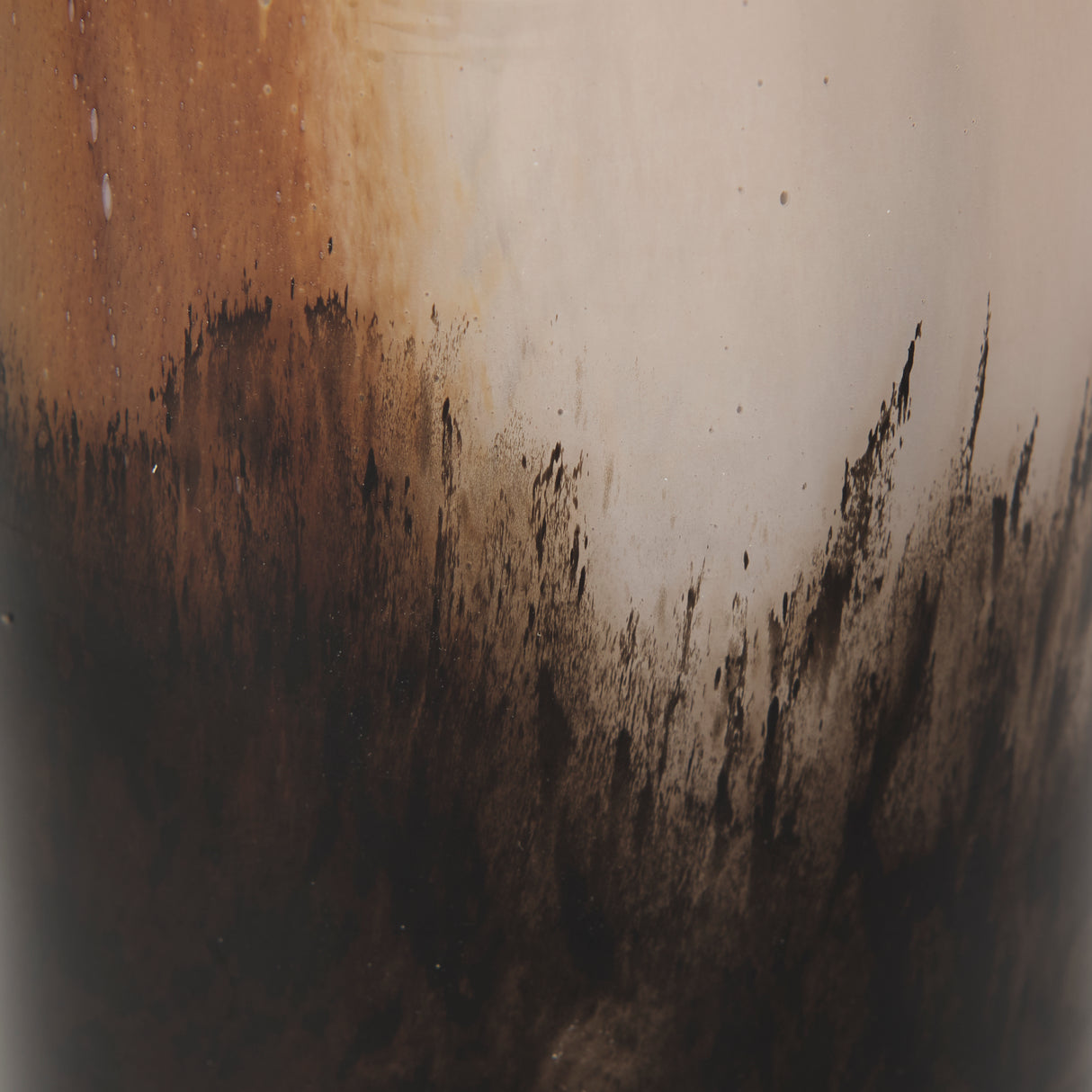 Marans Tall Amber Multi-Color Glass Vase from Mercana - Luna Furniture