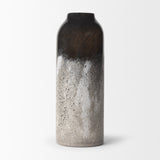 Emu Tall Black w/ Gray Vase from Mercana - Luna Furniture
