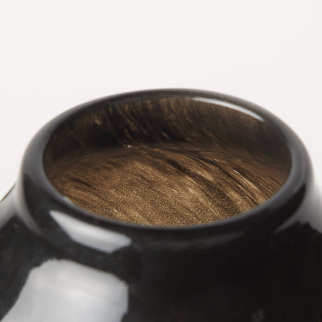 Emu Tall Black w/ Gray Vase from Mercana - Luna Furniture