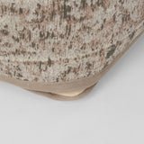 Khloe Small Taupe Pouf from Mercana - Luna Furniture