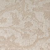 Khloe Large Cream Pouf from Mercana - Luna Furniture