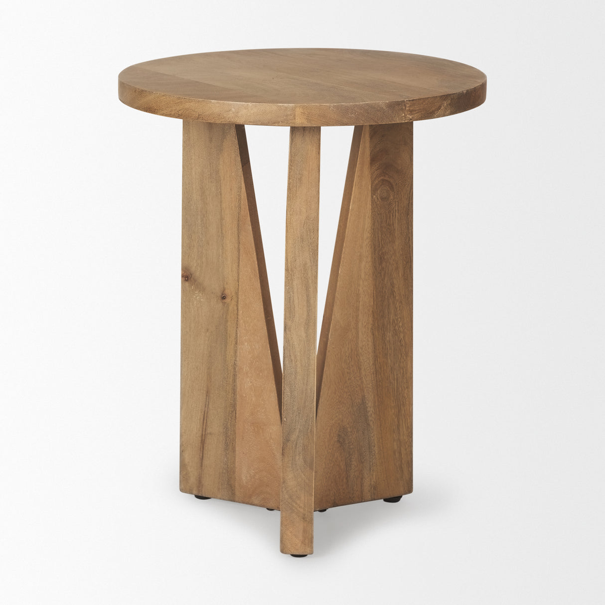 Mattius Light Wood Accent Table from Mercana - Luna Furniture