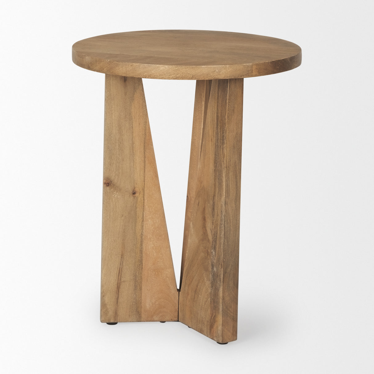 Mattius Light Wood Accent Table from Mercana - Luna Furniture