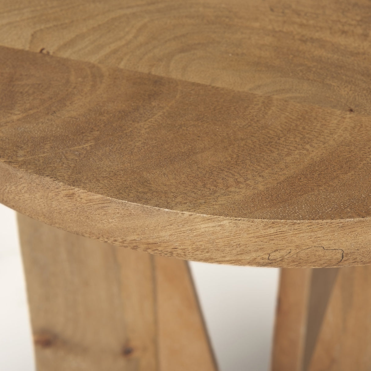 Mattius Light Wood Accent Table from Mercana - Luna Furniture