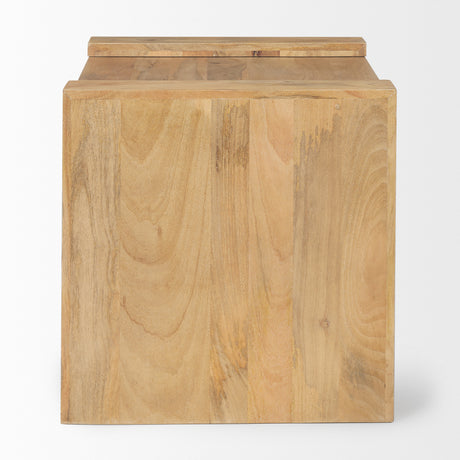 Athelia Light Wood Accent Table from Mercana - Luna Furniture