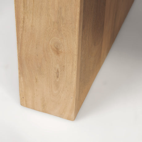 Athelia Light Wood Accent Table from Mercana - Luna Furniture