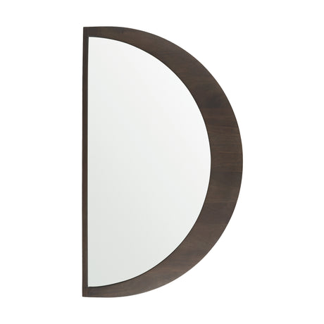 Celeste Dark Brown Wood Large Mirror from Mercana - Luna Furniture