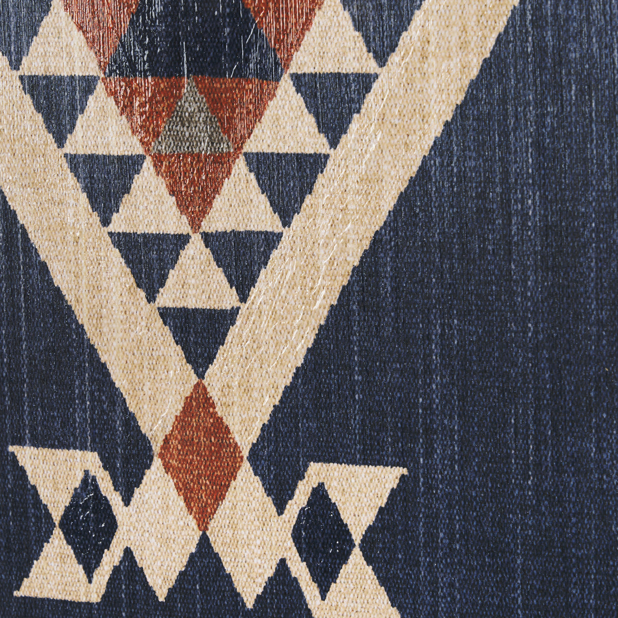 Blue Tapestry I by Mercana Studio a Hand Embelished Textured Framed Art Print Matted under Glass from Mercana - Luna Furniture