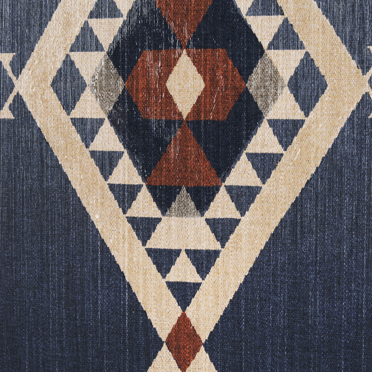 Blue Tapestry II by Mercana Studio a Hand Embelished Textured Framed Art Print Matted under Glass from Mercana - Luna Furniture