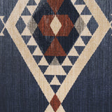 Blue Tapestry II by Mercana Studio a Hand Embelished Textured Framed Art Print Matted under Glass from Mercana - Luna Furniture