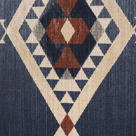 Blue Tapestry II by Mercana Studio a Hand Embelished Textured Framed Art Print Matted under Glass from Mercana - Luna Furniture