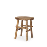 Rosie Small Brown Wood End Table from Mercana - Luna Furniture