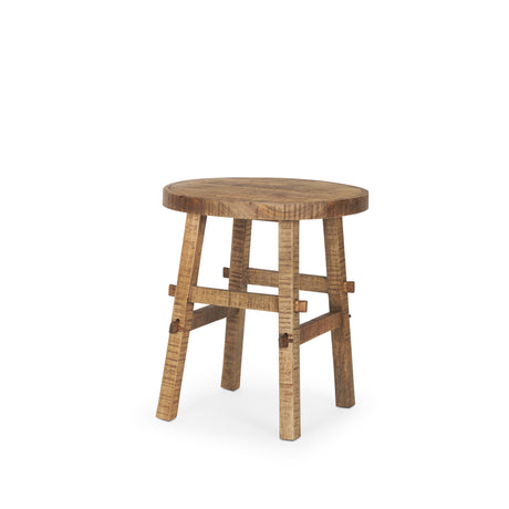 Rosie Small Brown Wood End Table from Mercana - Luna Furniture