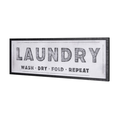 Laundry Wash by Mercana Studio a Hand Embellished Textured Framed Art Print from Mercana - Luna Furniture