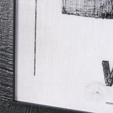 Laundry Wash by Mercana Studio a Hand Embellished Textured Framed Art Print from Mercana - Luna Furniture