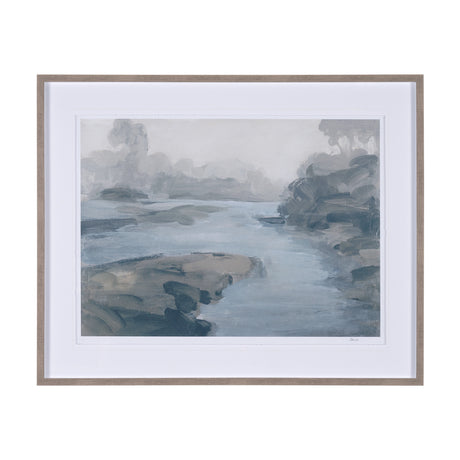 Morning Light I by Mercana Studio a Hand Embellished Textured Framed Art Print Matted under Glass from Mercana - Luna Furniture