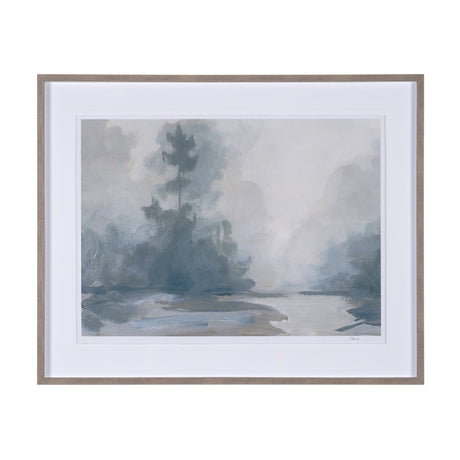 Morning Light II by Mercana Studio a Hand Embellished Textured Framed Art Print Matted under Glass from Mercana - Luna Furniture