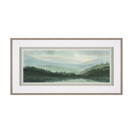 Watercolor Sketch II by Mercana Studio Hand Embellished Textured Framed Art Print Matted under Glass from Mercana - Luna Furniture