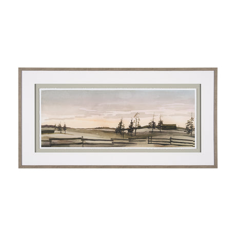 Watercolor Sketch III by Mercana Studio Hand Embellished Textured Framed Art Print Matted under Glas from Mercana - Luna Furniture