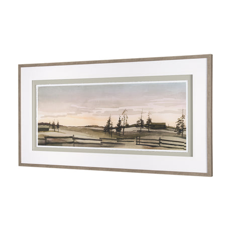Watercolor Sketch III by Mercana Studio Hand Embellished Textured Framed Art Print Matted under Glas from Mercana - Luna Furniture