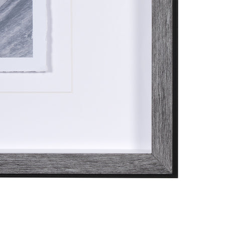White Horse Portrait by Mercana Studio Hand Embellished Textured Framed Art Print Matted under Glass from Mercana - Luna Furniture