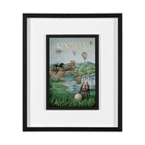Kentucky Go USA (M) by Mercana Studio a Framed Art Print Matted under Glass from Mercana - Luna Furniture
