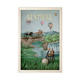 Kentucky Go USA (XL) by Mercana Studio a Hand Embellished Decograph Framed Art Print under Glass from Mercana - Luna Furniture