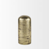 Quonset Tall Brass Finished Aluminum Metal Ornament from Mercana - Luna Furniture