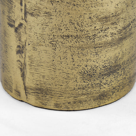 Quonset Tall Brass Finished Aluminum Metal Ornament from Mercana - Luna Furniture