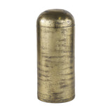 Quonset Extra Tall Brass Finished Aluminum Metal Pillar Object from Mercana - Luna Furniture