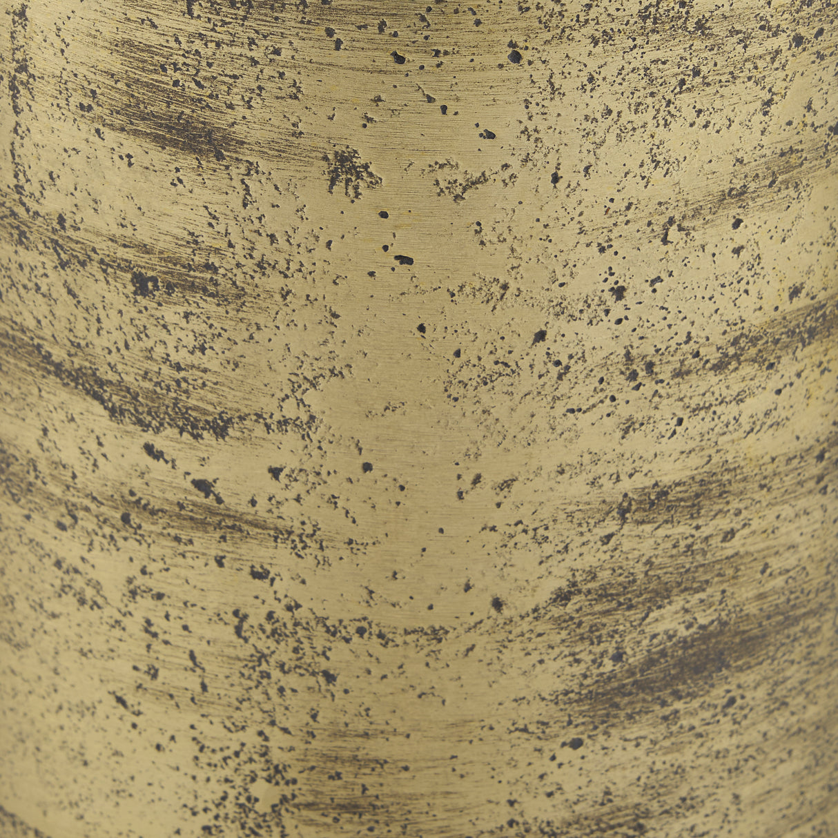 Quonset Extra Tall Brass Finished Aluminum Metal Pillar Object from Mercana - Luna Furniture