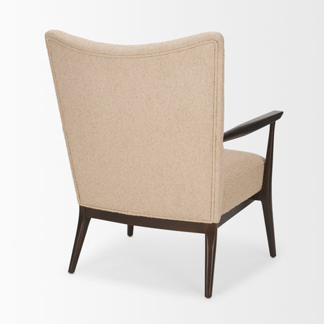 Argent Beige Boucle Accent Chair from Mercana - Luna Furniture