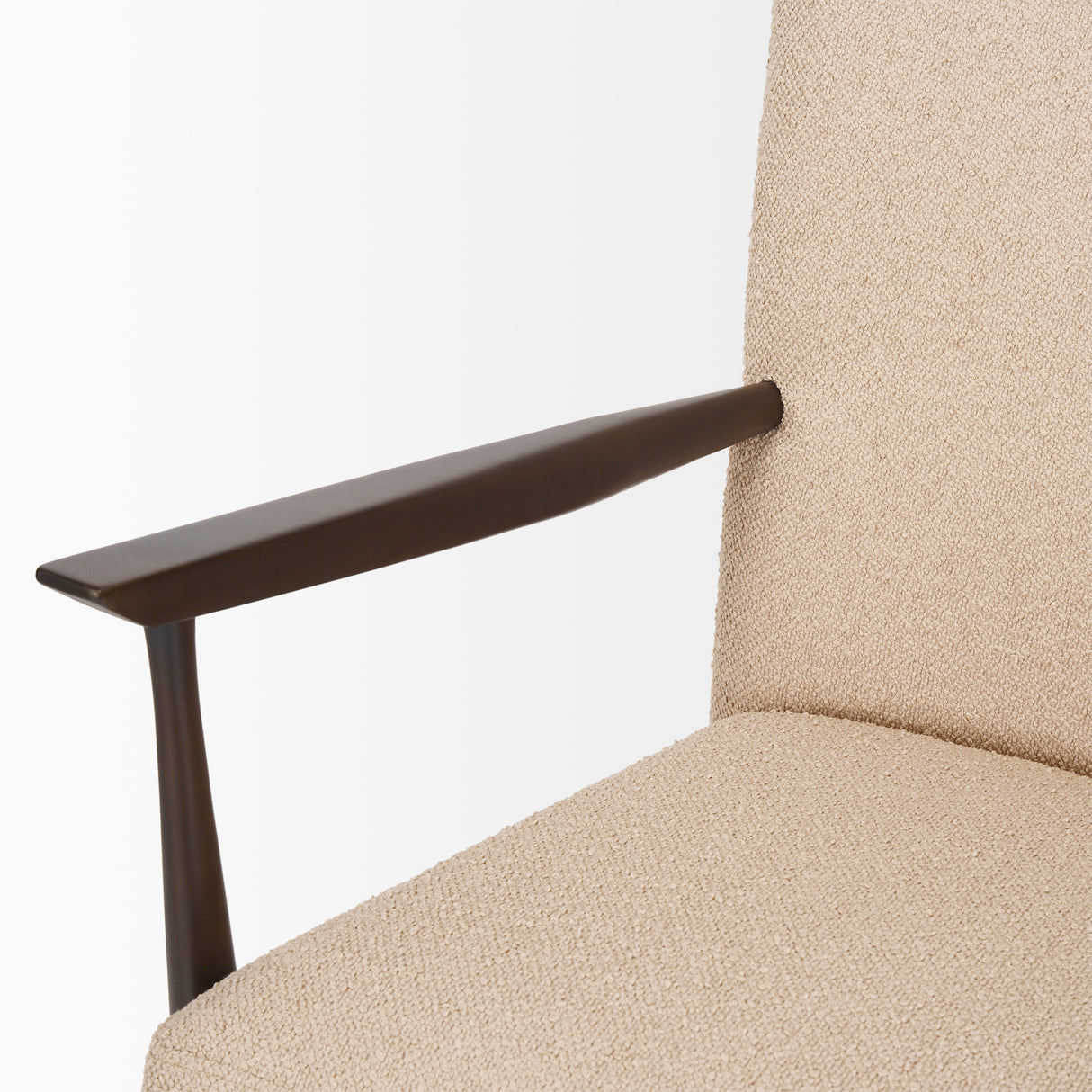 Argent Beige Boucle Accent Chair from Mercana - Luna Furniture