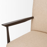 Argent Beige Boucle Accent Chair from Mercana - Luna Furniture
