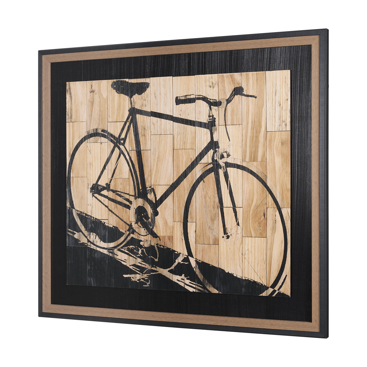 Fixed Gear 2 by Paperplate Inc a Hand Embelished Textured Framed Art Print from Mercana - Luna Furniture