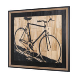 Fixed Gear 2 by Paperplate Inc a Hand Embelished Textured Framed Art Print from Mercana - Luna Furniture