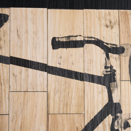 Fixed Gear 2 by Paperplate Inc a Hand Embelished Textured Framed Art Print from Mercana - Luna Furniture