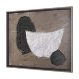 Shaped & Balance II by Mercana Studio a Hand Embellished Textured Framed Art Print from Mercana - Luna Furniture