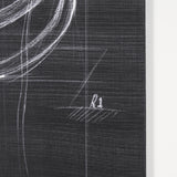 Horse Seat Black I by Mercana Studio a Hand Embellished Textured Framed Art Print from Mercana - Luna Furniture