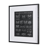 Equestrian Riding I BW by Mercana Studio Hand Embellished Framed Art Print Matted under Glass from Mercana - Luna Furniture
