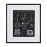 Equestrian Riding IIBW by Mercana Studio Hand Embellished Framed Art Print Matted under Glass from Mercana - Luna Furniture