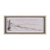 On the Shore I by Mercana Studio a Hand Embellished Textured Framed Art Print from Mercana - Luna Furniture
