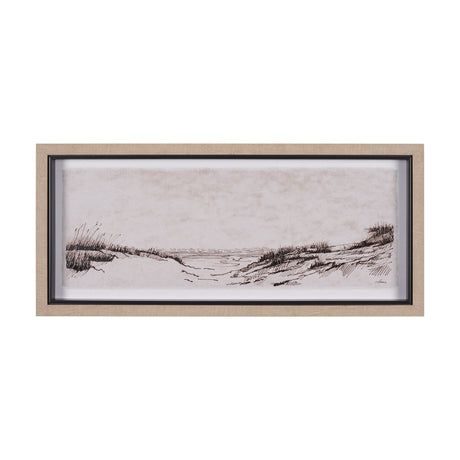 On the Shore III by Mercana Studio a Hand Embellished Textured Framed Art Print from Mercana - Luna Furniture