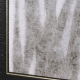 Floral Silhouette I by Mercana Studio a Hand Embellished Textured Framed Canvas from Mercana - Luna Furniture