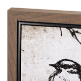 Waiting for spring I by Mercana Studio a Hand Embellished Textured Framed Canvas from Mercana - Luna Furniture