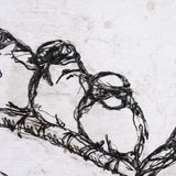 Waiting for spring I by Mercana Studio a Hand Embellished Textured Framed Canvas from Mercana - Luna Furniture
