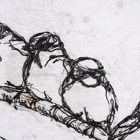 Waiting for spring I by Mercana Studio a Hand Embellished Textured Framed Canvas from Mercana - Luna Furniture