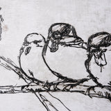Waiting for spring I by Mercana Studio a Hand Embellished Textured Framed Canvas from Mercana - Luna Furniture