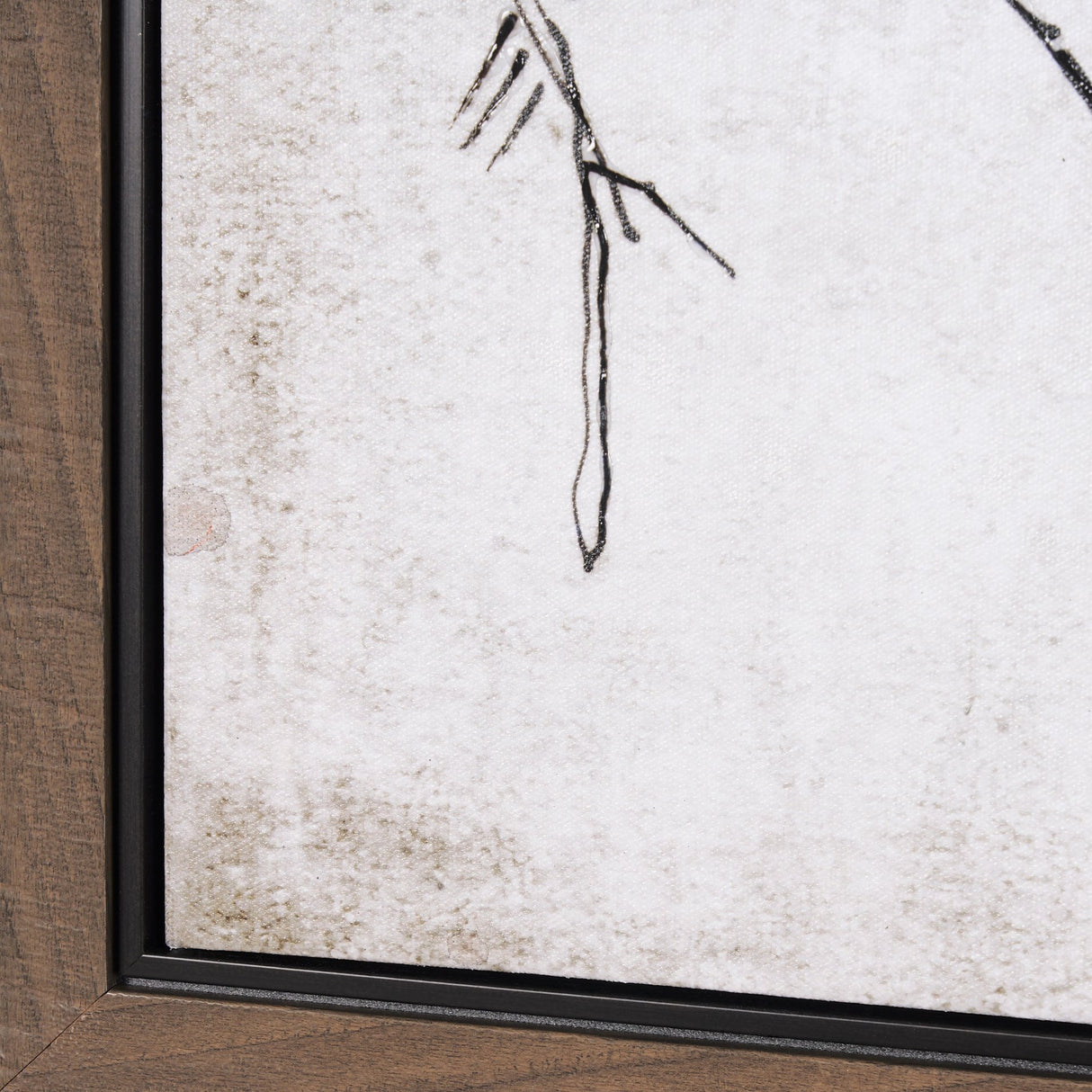 Waiting for spring II by Mercana Studio a Hand Embellished Textured Framed Canvas from Mercana - Luna Furniture