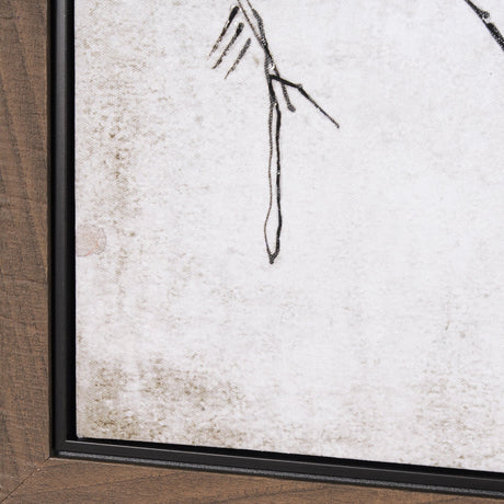 Waiting for spring II by Mercana Studio a Hand Embellished Textured Framed Canvas from Mercana - Luna Furniture